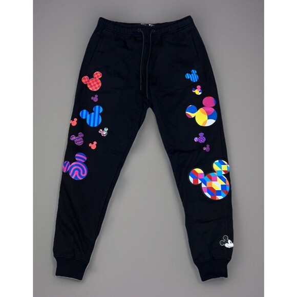 Disney Jogger Sweatpants Mickey Mouse Size Small NWT - Picture 1 of 8
